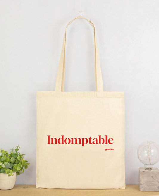 "INDOMPTABLE" Tote Bag